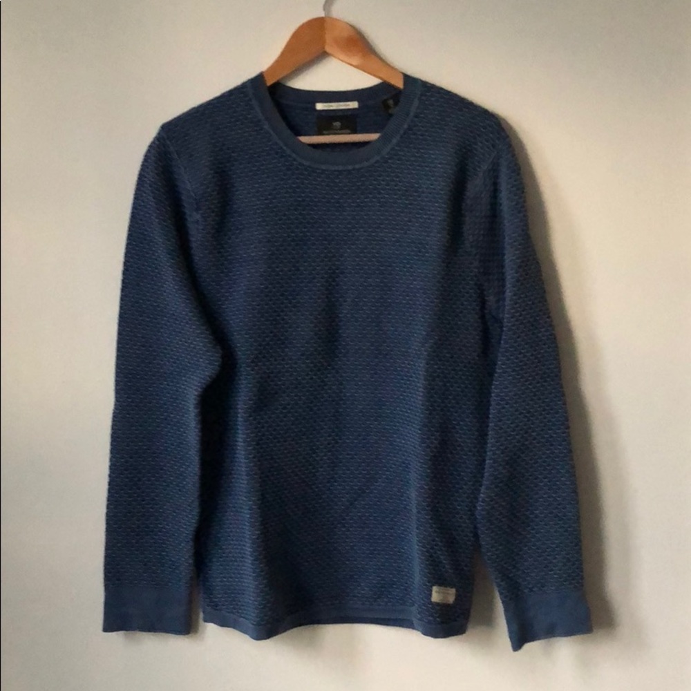 Scotch & Soda Scallop Detail Crewneck Sweater